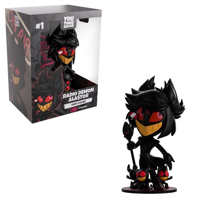 Hazbin Hotel Vinyl Figure Radio Demon Alastor 14 cm