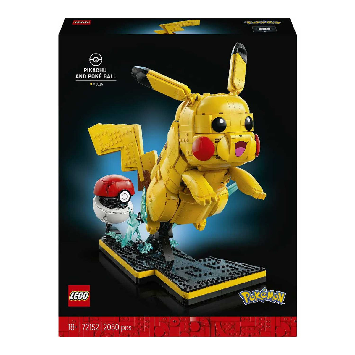 Lego - POKEMON - PIKACHU E POKE BALL
