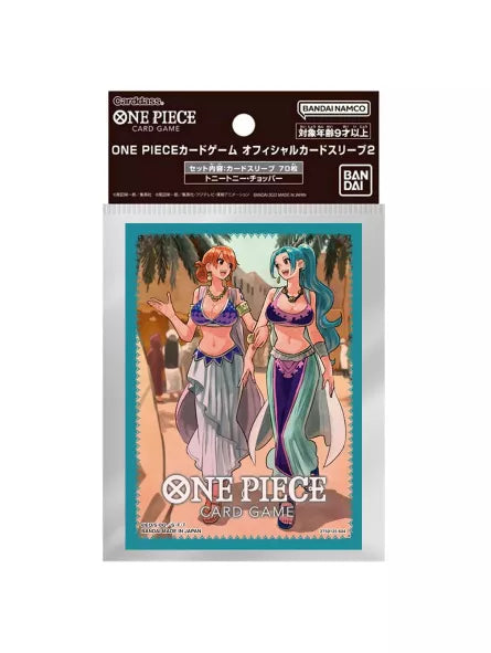 One Piece Card Game - Official Sleeve Bandai TCG+ Stores Lim. Edition - Nami e Vivi
