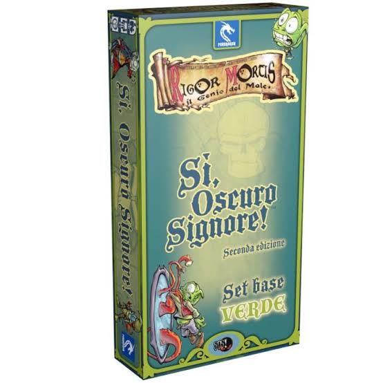 SI, OSCURO SIGNORE! - Set base verde