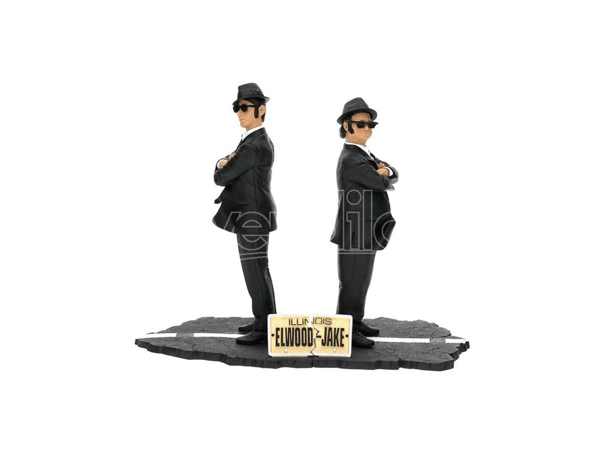 Blues Brothers Movie Icons Statue 2-Pack Jake & Elwood 18 cm