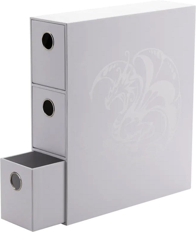 Dragon Shield Fortress Card Drawers - White