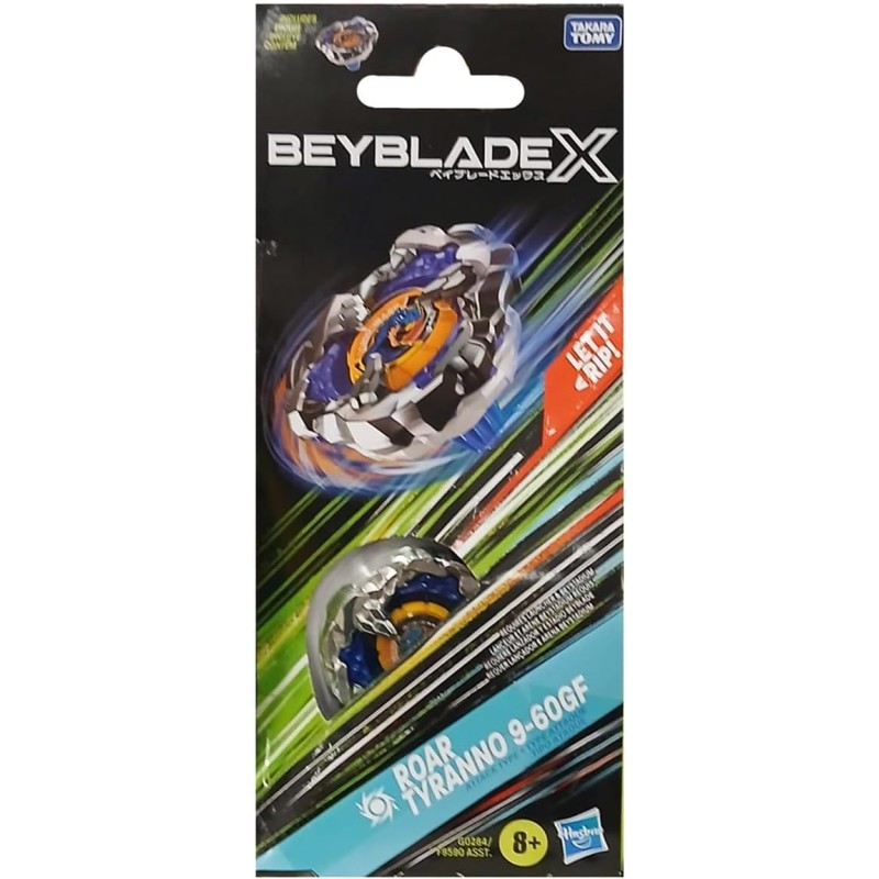 Beyblade X Roar Tyranno 9-60GF Booster Pack Set