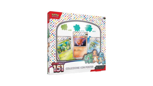 Pokemon Scarlatto e Violetto 151 con Poster