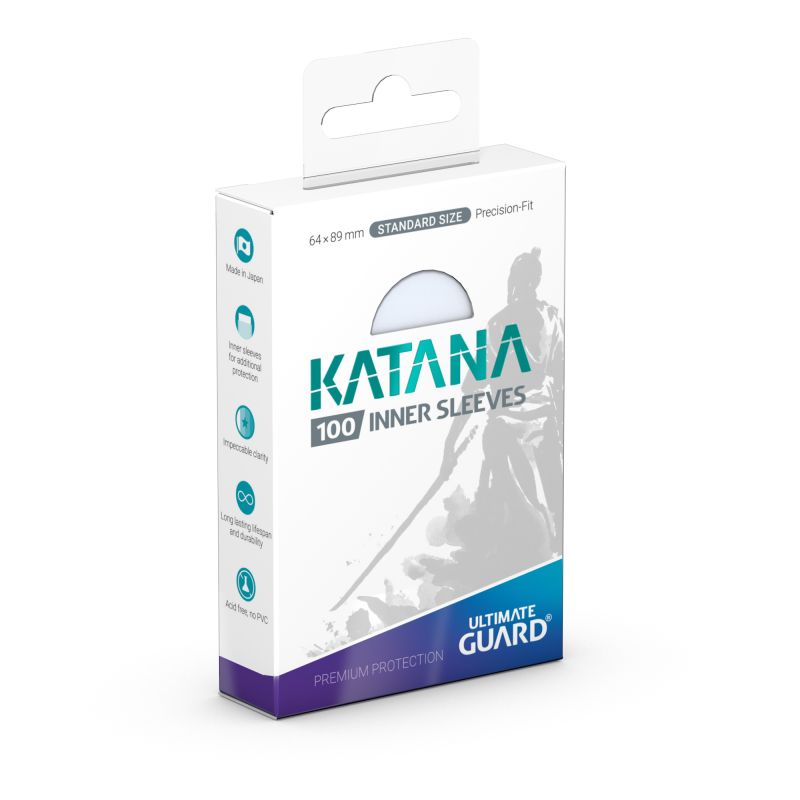 Ultimate Guard Katana Inner
Sleeves Standard Size
Transparent (100)