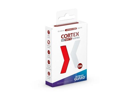 Ultimate Guard Cortex Sleeves
Japanese Size Matte Red  (60)