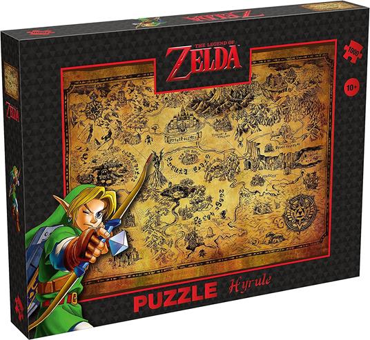 The Legend Of Zelda Jigsaw Puzzle Hyrule

(1000 pieces)