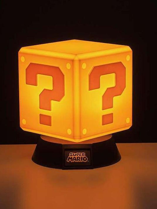 Super Mario 3D Light Question Block 10 cm