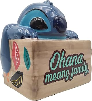 DISNEY - Cookie Jar - Lilo & Stitch "Ohana"