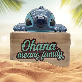 DISNEY - Cookie Jar - Lilo & Stitch "Ohana"