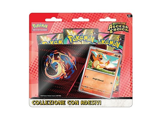 Pokemon M2.5 Collezione con Adesivi Megaevoluzione - Ascesa Eroica