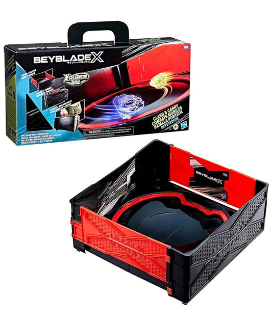 BEYBLADE-X - ARENA - CLASH AND CARRY BEYSTADIUM