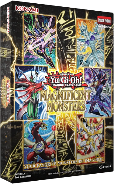 BOX YU-GI-OH! - MAGNIFICENT MONSTERS (3 BUSTE) - ITA