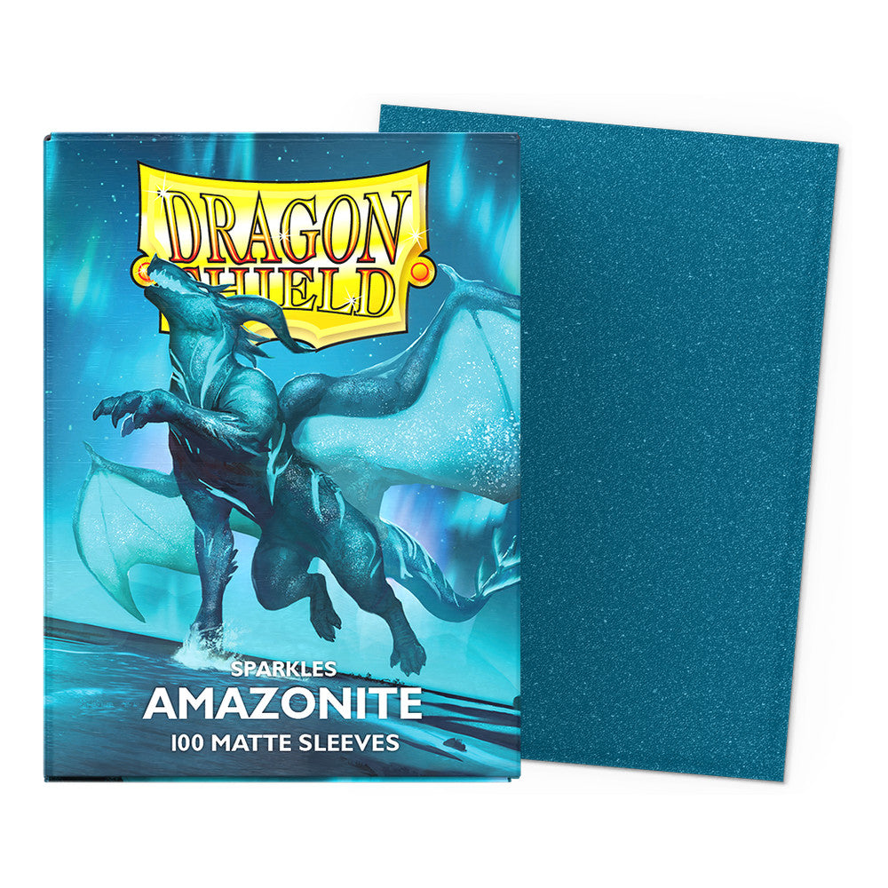 Dragon Shield Sleeves - Matte Standard size - Amazonite (100 Sleeves)
