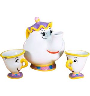 DISNEY - Teapot set - Samovar and Chip