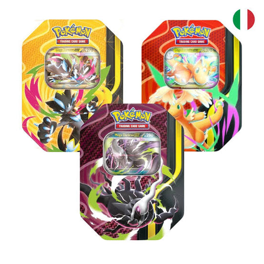 Pokemon Tin da Collezione Megaforze 2026 (IT)