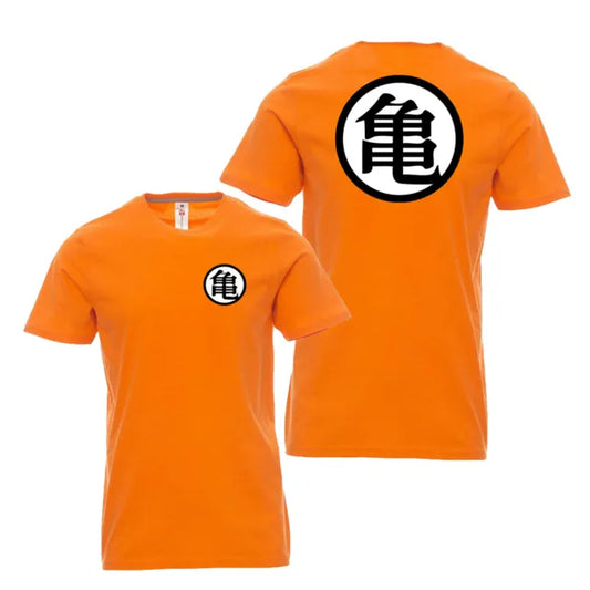 DRAGON BALL - Tshirt "Kame Symbol" man SS orange