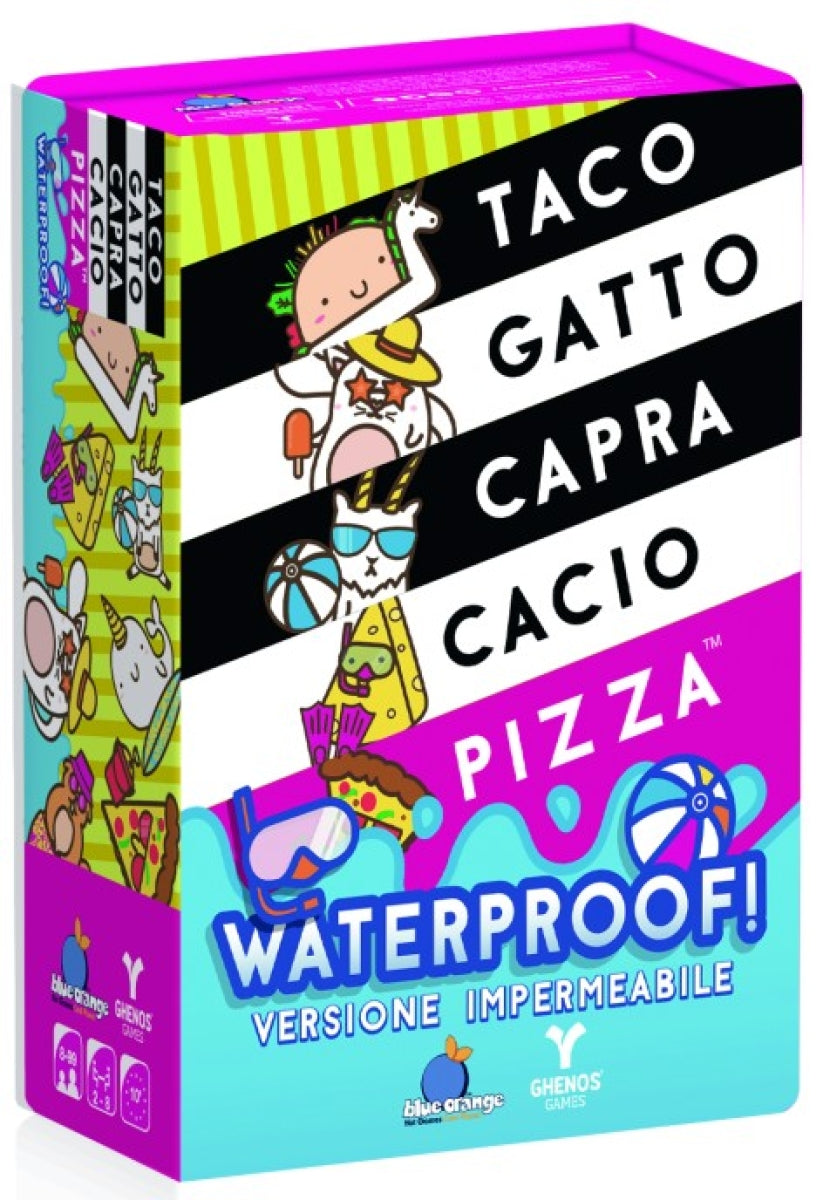 Taco Gatto Capra Cacio Pizza: Waterproof