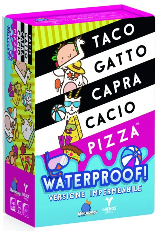 Taco Gatto Capra Cacio Pizza: Waterproof