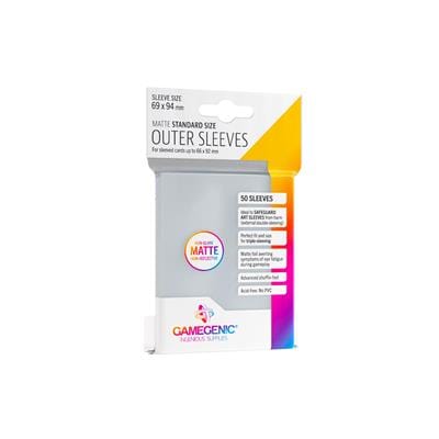 Gamegenic - Outer Sleeves Matte Standard Size (50 Sleeves)