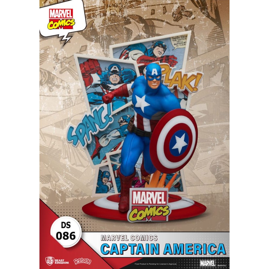 Marvel Comics D-Stage PVC
Diorama Captain America 16 cm