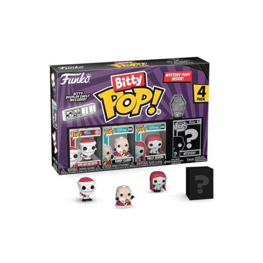 Nightmare Before Christmas
Bitty POP! Vinyl Figure 4-Pack
Santa Jack 2,5 cm