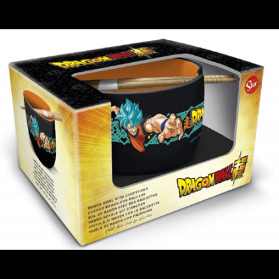 Dragon Ball Ramen Bowl with
Chopsticks Letters