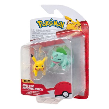 Pokémon Battle Figure First Partner Set
Figure 2-Pack Bulbasaur #2, Pikachu #1
