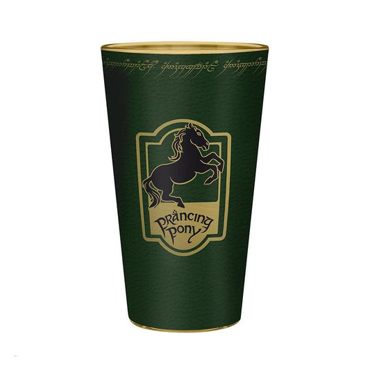 LORD OF THE RINGS - Large Glass - 400ml - Prancing Pony