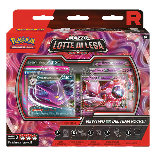 Pokemon Mazzo Lotte di Lega Mewtwo-EX del Team Rocket (IT)