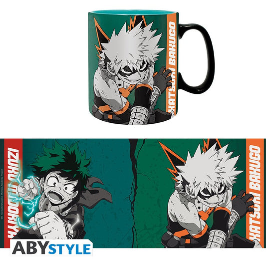 Tazza My Hero Accademia 460ml - Izuku/Bakugu