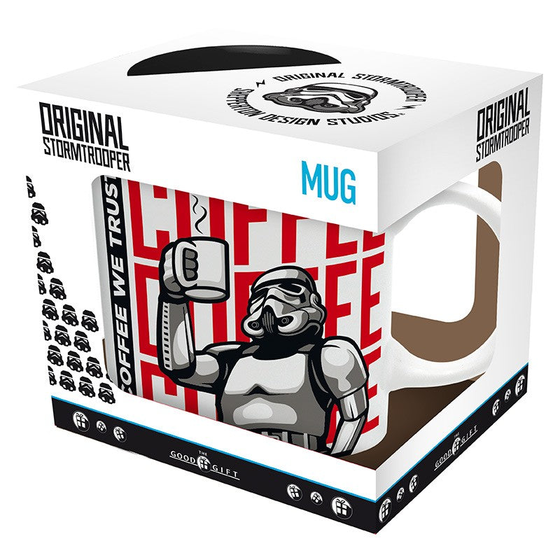 ORIGINAL STORMTROOPERS - Mug - 320ml - "IN COFFEE WE TRUST"