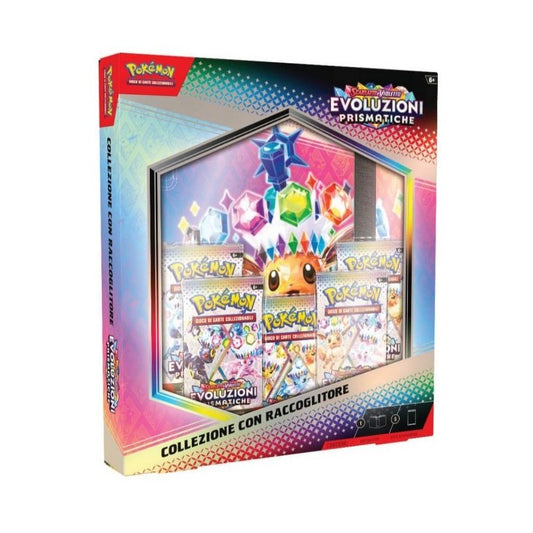 Pokemon Scarlatto e Violetto - Evoluzioni prismatiche - Collezione con Raccoglitore