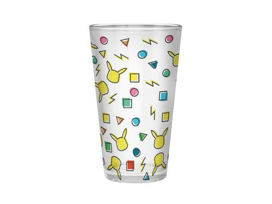 POKEMON - Large Glass - 400ml - Pikachu pattern