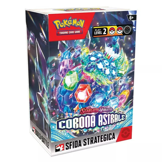 Pokemon Kit Prerelease Scarlatto E Violetto Corona Astrale