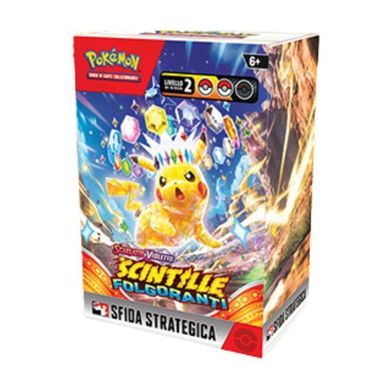 Pokemon Kit Prerelease Scarlatto E Violetto Scintille Folgoranti Sfida Strategica
