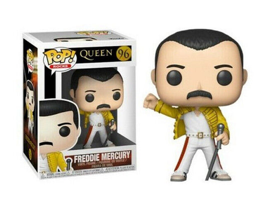 Queen POP! Rocks Vinyl Figure
Freddie Mercury Wembley 1986
9 cm