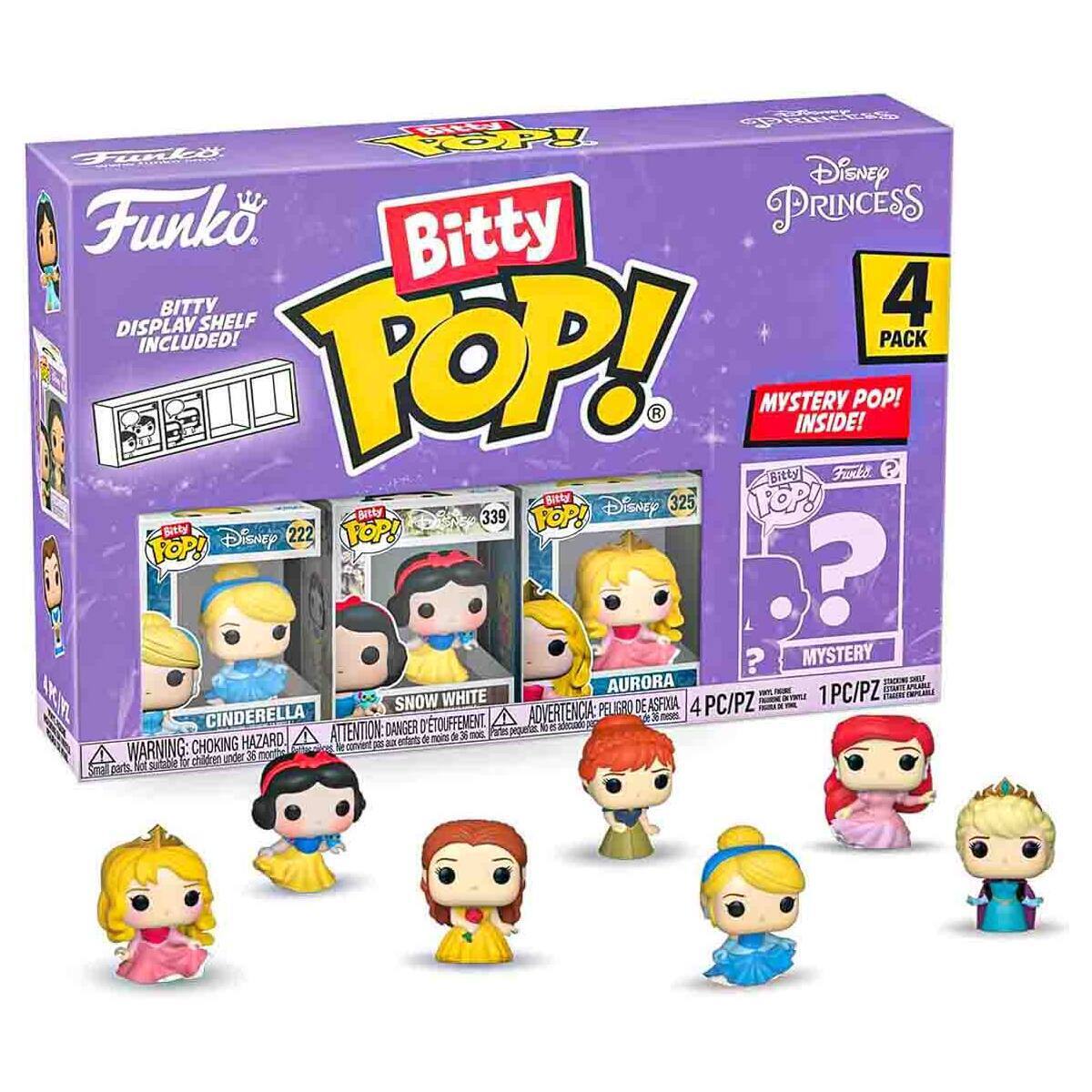 Disney Princesses Bitty POP!
Vinyl Figure 4-Pack Cinderella
2,5 cm