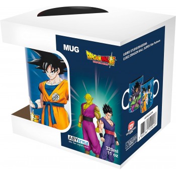 DRAGON BALL HERO - Mug - 320 ml - Goku,Vegeta,Broly