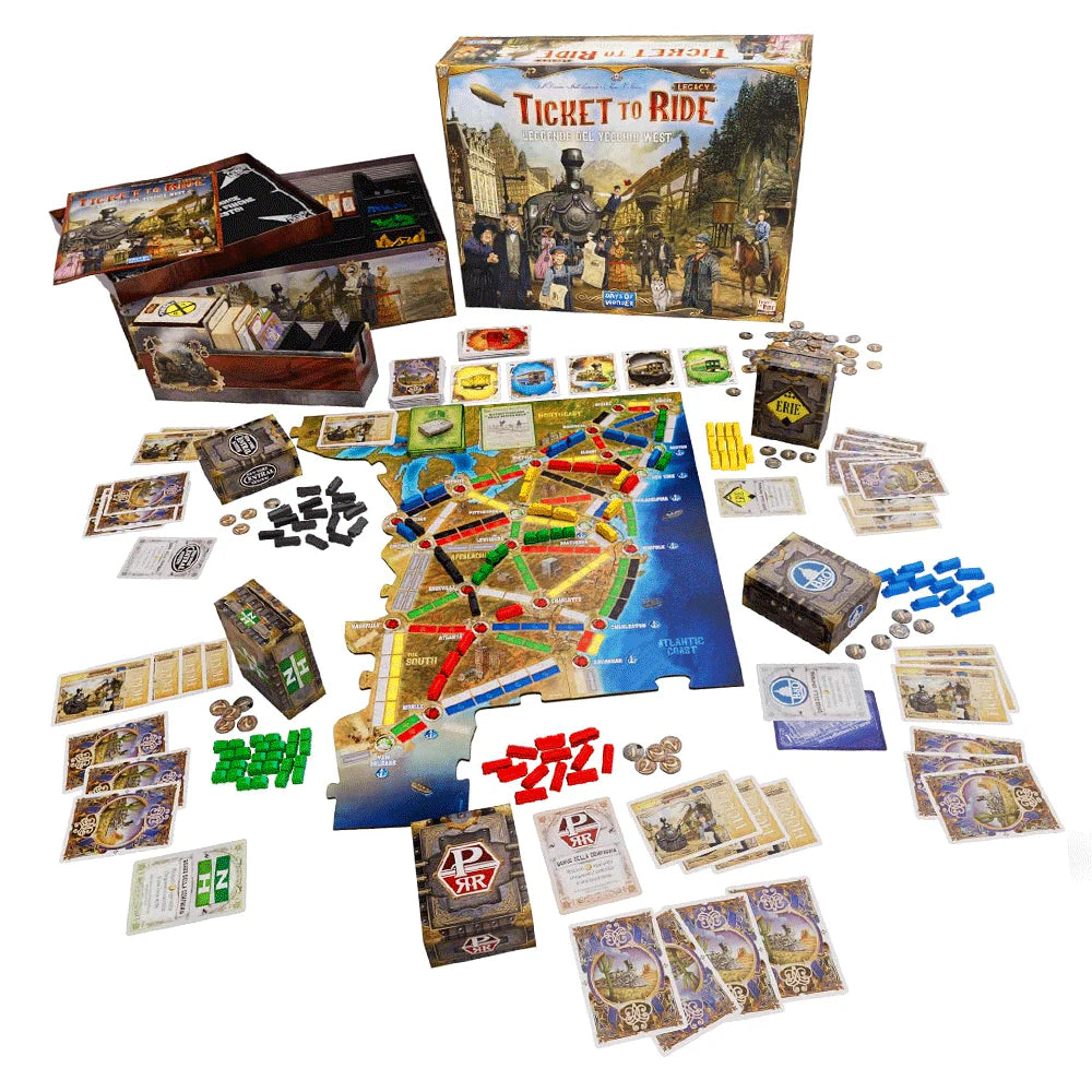 Ticket To Ride Legacy: Leggende del Vecchio West