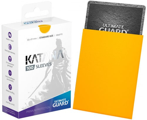 Ultimate Guard Katana Sleeves
Standard Size Yellow (100)